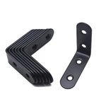 My Mironey 8PCS Black Brackets Heavy Duty Stainless Steel Wall Mount Bracke.... Fixed Price $13.50.