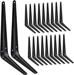 20 Shelf Brackets 12 Inches, Heavy Duty X 10 Inch- Pack, Black. Fixed Price $42.29.