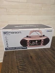 7" Bluetooth Dvd Boombox And Tv With Am/fm Radio & Stereo Speakers Rose Gold Nib. Fixed Price $144.50.