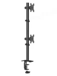 Bracwiser Dual Vertical Fully Adjustable Monitor Arm Stand Mount Fits Two Scr.... Fixed Price $43.35.