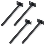 Antrader 4PCS Black Floating Shelf Blind Hidden Steel Heavy .... Fixed Price $26.86.