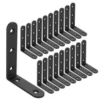20 Pcs Corner Brace Heavy Duty Shelf Brackets 4 X 3 Inch Joint Angle Brac.... Fixed Price $32.86.