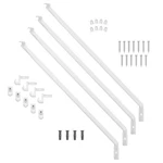 Closetmaid Wire Shelf Support 12" Bracket Hardware Kit In 54128 Pack. Fixed Price $24.97.