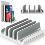 Elestoria Multiple Laptop Holder Vertical Stand Holds 5 Dev.... Fixed Price $87.74.