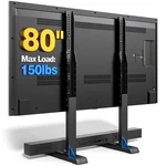 Tabletop Tv Stand Base For 24-80 Inch Flat Screens, Adjustable Mount Legs,. Fixed Price $45.99.