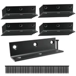 Black Stainless Steel Corner Bracket,l Bracket,heavy Duty Brace, Large.... Fixed Price $29.02.
