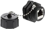 Installerparts CAT6 RJ45 Shielded Industrial Panel Mount Pack, Black. Fixed Price $86.69.