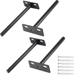 Luomorgo 4 Pcs Floating Shelf 5 Inch Brackets Heavy Duty Black Bli. Fixed Price $18.26.