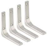 Sayayo Heavy Duty Floating Shelf Bracket 4 X Inch, Stainless Steel Wal.... Fixed Price $19.57.