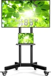 Tv Cart On Wheels Perlegear Height Adjustable 32-85. Fixed Price $189.99.
