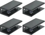 Alise Shelf Bracket Adjustable Shower Fit 10-12MM Thick Glass, Black. Fixed Price $21.82.