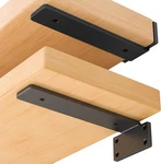 6 Pack Floating Shelf Inch, Heavy Duty Hidden Brackets, Diy Rusti. Fixed Price $21.40.
