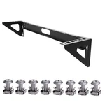 Qiaoyoubang Vertical Wall Mount Rack - Steel Patch 2U, Black. Fixed Price $35.64.