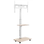 Rolling Tv Stand, Mobile Cart For 32-70 Inch Screens, 25? Left-right Rot. Fixed Price $110.16.