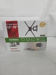 Barkan 13-70 Inch Full Motion Tv Wall Mount, Holds 80LBS Black. Fixed Price $23.04.