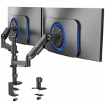 Vivo Dual Monitor Mechanical Spring Sit-stand Desk Mount For Screens Up 32". Fixed Price $69.99.