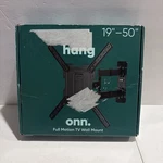 Hang Onn Full Motion Wall Mount 19"-50" Tvs Up To Lb Tilts 5-15 Swivels 90. Fixed Price $25.99.