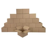 Uoffice 25 Corrugated Boxes 14 9" Cardboard Shipping Moving. Fixed Price $39.50.