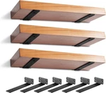 6 Pack Heavy Duty Shelf 14 Inch, Floating BRACKETS(1/5 -thi. Fixed Price $61.06.