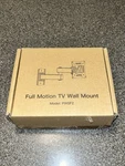 Pipishell: Full Motion Tv Wall Mount: Model PIXSF2 Black 33 Ibs Limit. Fixed Price $15.00.