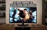 Lg 55LM4600 55" Cinema 3D Led Tv Bundle - 4X Glasses, 3X Remotes, Ultra Rare!. Fixed Price $1237.00.
