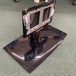 Lg 55LX6500 Pedestal Stand Complete With Screws. Fixed Price $89.95.