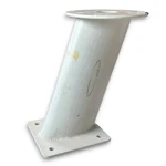12"T Pyi Raked Radar/instrument/searchlight Mount PMA-A12-7A. Fixed Price $142.00.