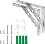 Heavy Duty Shelf Bracket, 10" Stainless Steel Shaped Solid Su.... Fixed Price $25.04.