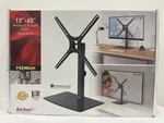 Barkan Tabletop Tv Mount, 13-65 Inch Swivel & Tilt Flat/curved Stand Base. Fixed Price $57.99.