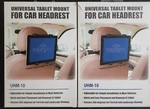 Set Of 2 Bravo UHM-10 Universal Tablet Mount For Car Headrest. Fixed Price $21.15.