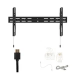 Kanto PF400 Tv Mount + Dual Outlet Thru Wall Power Kit Hdmi Cable. Fixed Price $249.98.