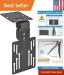 Compact Folding Ceiling Tv Mount Flip Down And Under Cabinet Bracket For.... Fixed Price $45.59.