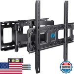 Pipishell Full Motion Wall Mount For 26-74" Lcd Oled 4K Tvs, 99LBS, Vesa. Fixed Price $49.56.