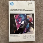 Hp Professional Business Paper, 150 Sheets, 11" X 17 Glossy 48LB. Fixed Price $59.95.