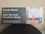 Booda Brand Anti Tip Over Furniture Strap Secure Heavy Items This 10 Pack. Fixed Price $19.98.