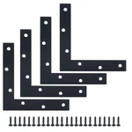 Alise Flat Brackets For Wood,black Corner Brace Wo.... Fixed Price $25.04.