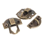 Dophee 12PCS Antique Brass Decorative Hasp Jewelry Wooden Box Lat. Fixed Price $12.79.