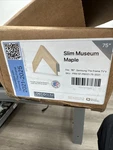Deco Slim Collection Frames Bezel For Samsung Tv 75 Museum Maple. Fixed Price $350.00.