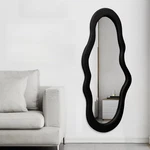 Bst Furnh Cloud Shape Black Frame Mirror - 44X21 Inch Full Length Wall Mounte.... Fixed Price $145.14.