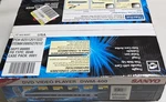 Sanyo Tv Guardian Dwm 400 Dvd Player W/ Remote Nos Factory Sealed MP3 Audio Vtg. Fixed Price $149.99.