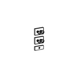 Ergotron Peripheral Track Mount Bracket Kit (60156). Fixed Price $63.61.