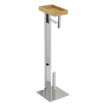 Kingston Brass Edenscape Free Standing Chrome Spring Bar Toilet Paper Holder Scc. Fixed Price $75.00.