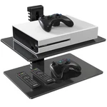 Perlesmith Floating Av Shelf Double Wall Mount Tv - Holds Up To 17.6LBS.... Fixed Price $46.63.
