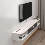 Pmnianhua Floating Tv Console, 70'' Wall-mounted Media Cabinet Flo.... Fixed Price $358.39.