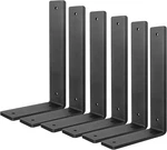 Heavy Duty Shelf 8 Inch (6 Pack), Rustic Floating Brackets, Wal. Fixed Price $38.95.