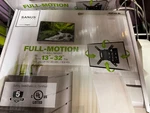 Sanus Accents Small Full Motion Wall Mount For 13"-32" Tvs (ASF110-B1) New. Fixed Price $20.00.