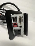 Altinex TNP128 Tilt Plug Jr Hybrid Analog/digital Tabletop A/v Grommet. Fixed Price $139.00.