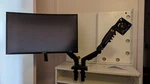 North Bayou Dual Monitor Arm Spring Desk Mount Stand For Up 27'' (1001070680). Fixed Price $30.00.