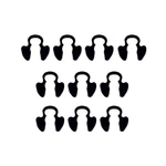 10 Pcs Shift Cable Clip Compatible With Chevy Silverado Gmc Sierra 4L60E /. Fixed Price $19.35.