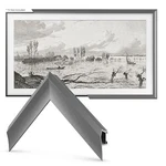 My Tv Deco Frames Alloy Prismatic - Graphite Bezel Compatible Only W.... Fixed Price $607.68.